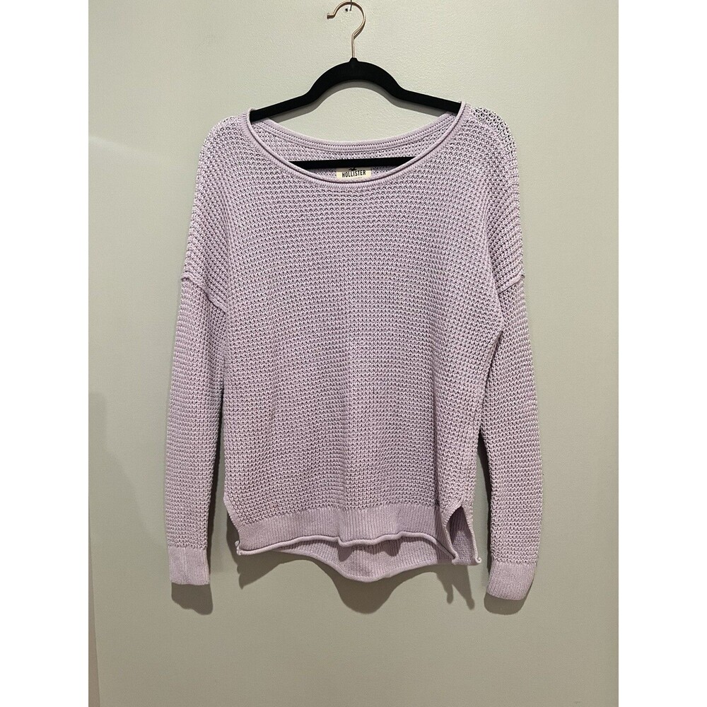 Hollister Purple Long Sleeve Sweater Size Small